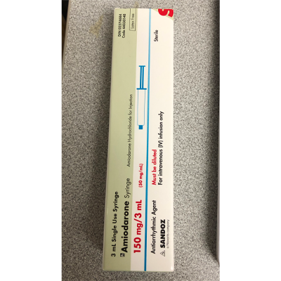 Amiodarone Syringe 150 mg/ 3 mL