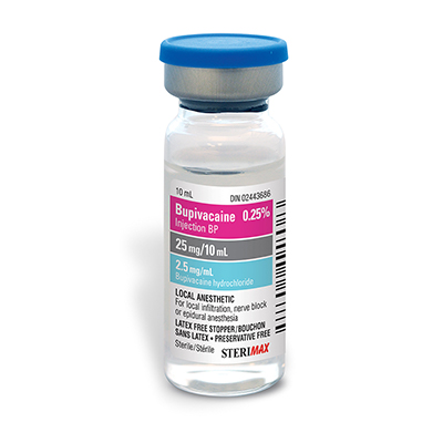 Marcaine (Bupivicaine) Injection BP/0.25% (10ml x 10ml) (25mg / 10ml)