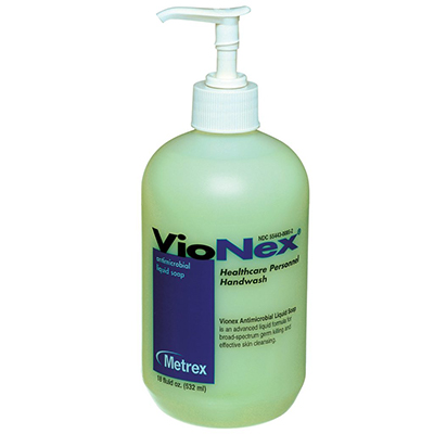 Metrex VioNex™ Antimicrobial Liquid Soap (18 fl. Oz) w/pump