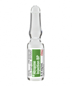 Atropine Injection BP Single Use 0.4 mg/mL IV