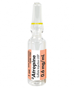Atropine Sulfate Injection USP 0.6 mg/mL IV