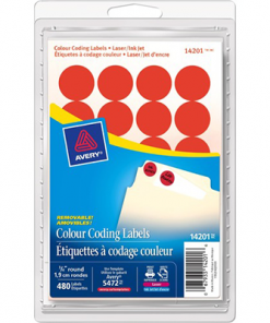 Avery® Coding Label - Red