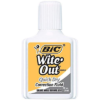 BiC White-Out Quick Dry Correction Fluid, White (Pack of 6)