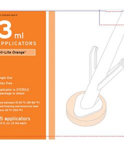 ChloraPrep® Applicator 3 mL Tinted Hi-Lite (orange)