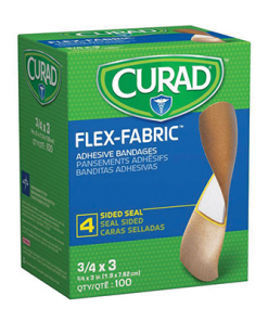 Curad Adhesive Bandages 3/4″ x 3″