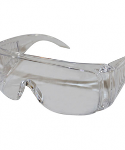 IMPACT PRODUCTS, LLC Safety Glasses, Wraparound, 6-3/10"Wx4-1/4"Lx1-4/5"H, Clear