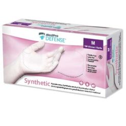 MedPro Defense® Synthetic Gloves Powder Free (Medium) 100/box