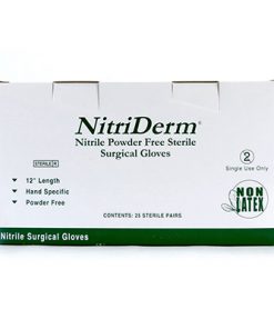 Nitriderm Nitrile Powder Free Gloves Size 8 Sterile 25 pairs/box