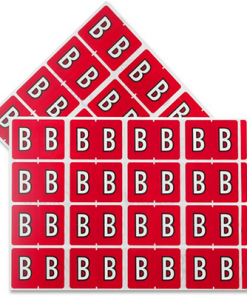 Pendaflex Colour Coded Label Letter B