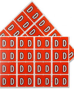 Pendaflex Colour Coded Label Letter D