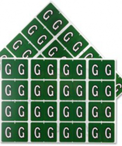 Pendaflex Colour Coded Label Letter G