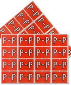 Pendaflex Colour Coded Label Letter P