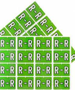 Pendaflex Colour Coded Label Letter R