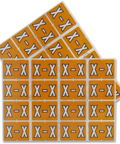 Pendaflex Colour Coded Label Letter X