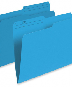 Pendaflex Single Top Vertical Coloured File Folder Letter - Blue