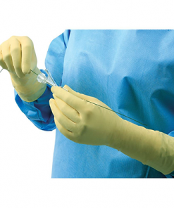 Radiation Attenuation Gloves PF Sterile Lead-Free Size 8