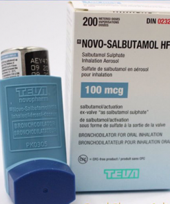 Teva-Salbutamol HFA Spray 100 mcg/dose