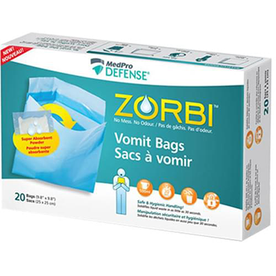 ZORBI Emesis/Vomit Bags